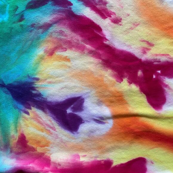 Ice Dyed Bodycon Dress - Long-sleeve Night Out - Rock meets Boho Women's Large - Picture 10 of 11